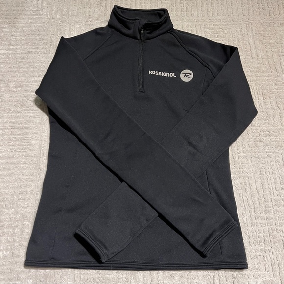 Rossignol Women’s Medium Long Sleeve Quarter Zip Sweater - Picture 2 of 7